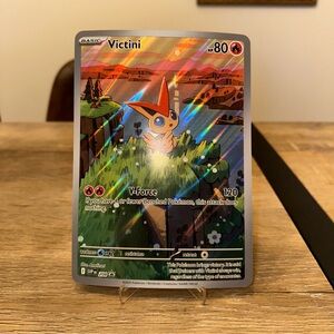 Victini Oversized Pokemon Promo Card — Holo Jumbo Card Mint/Near Mint